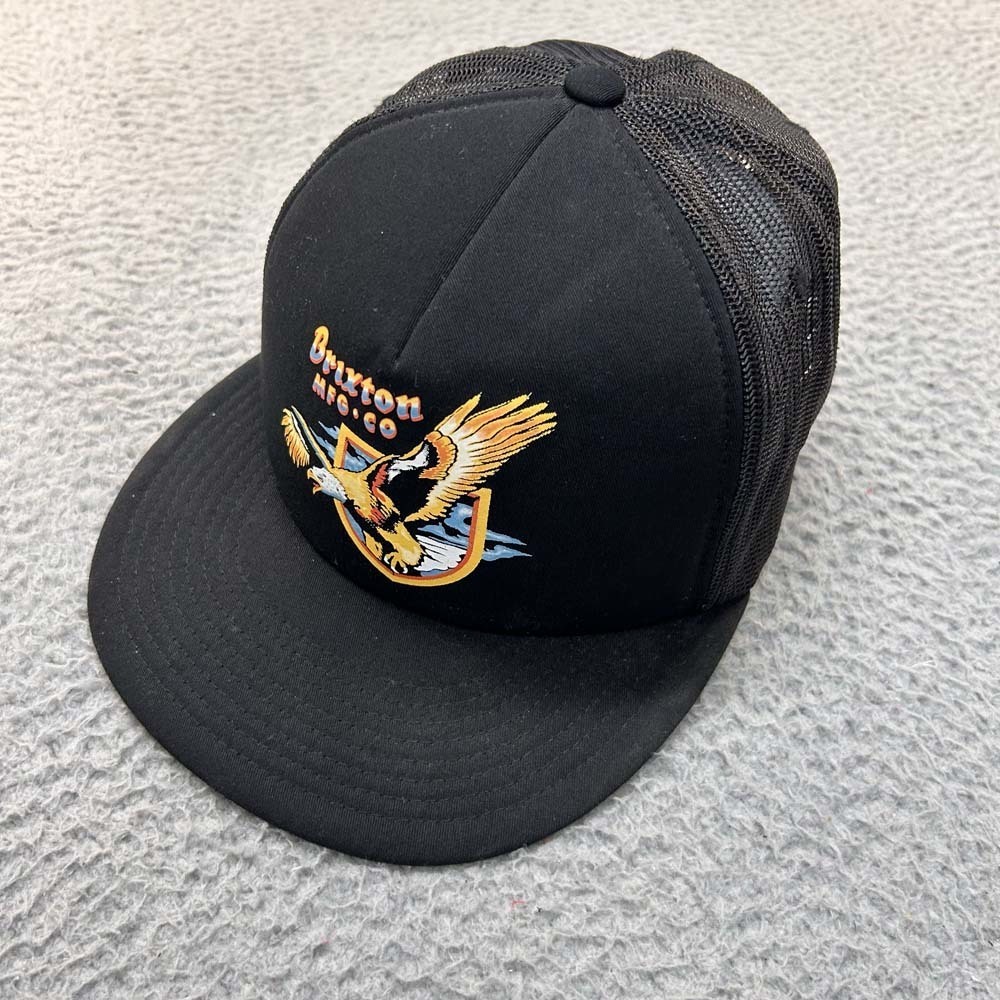Brixton MFG Co  Hat Men Trucker Hat One Size Brixton Gold Eagle
